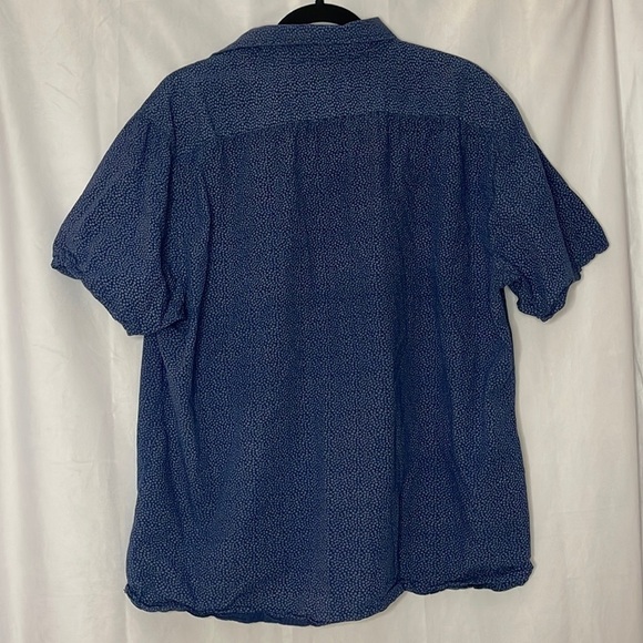 TOSCANO PRINTED BUTTON UP SHORT SLEEVE (XXL) - Picture 7 of 7
